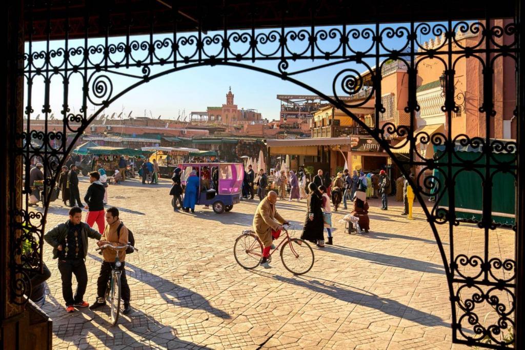 Morocco's back:the magic of Marrakech is just three hours away with new Heathrow flights and riad-style homes from £265k