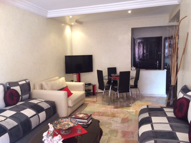 Appartement disponible à la Location – Victor Hugo Marrakech