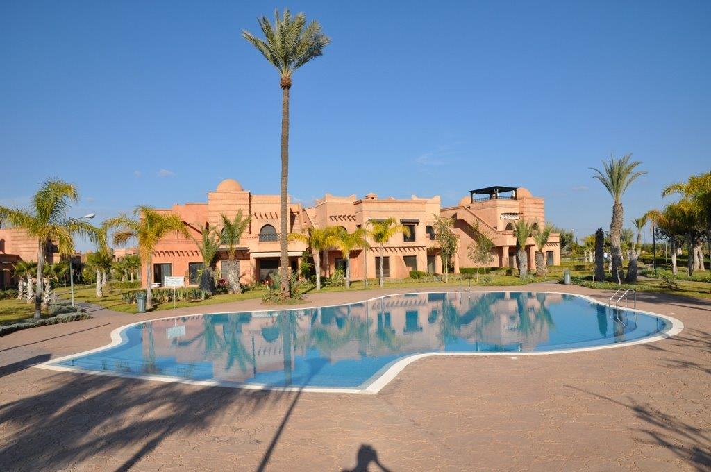 Très bel appartement loué meublé-Résidence Golfique-Marrakech