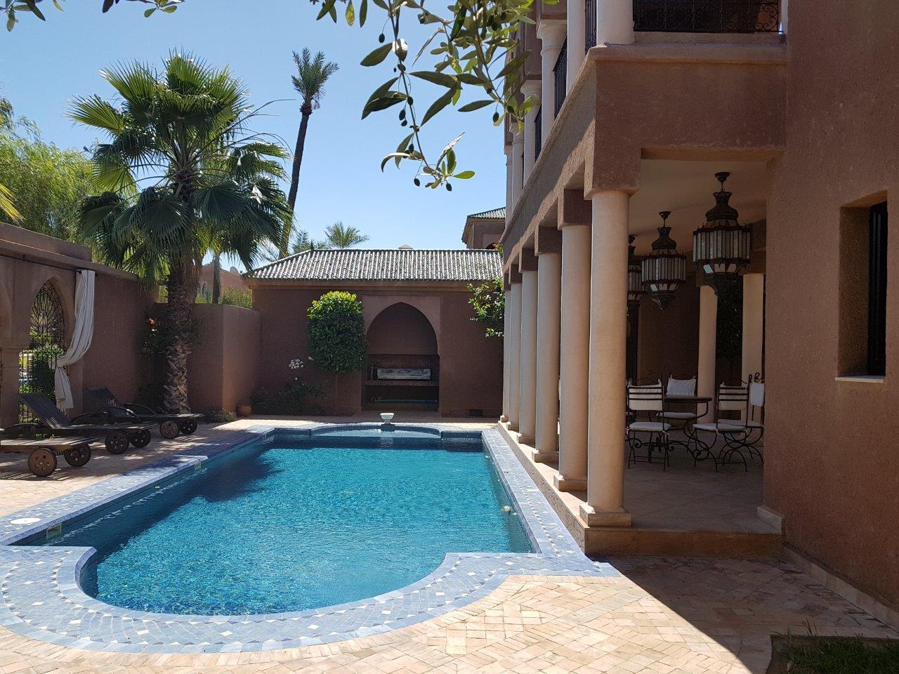 VENTE VILLA RIAD - PALMERAIE 