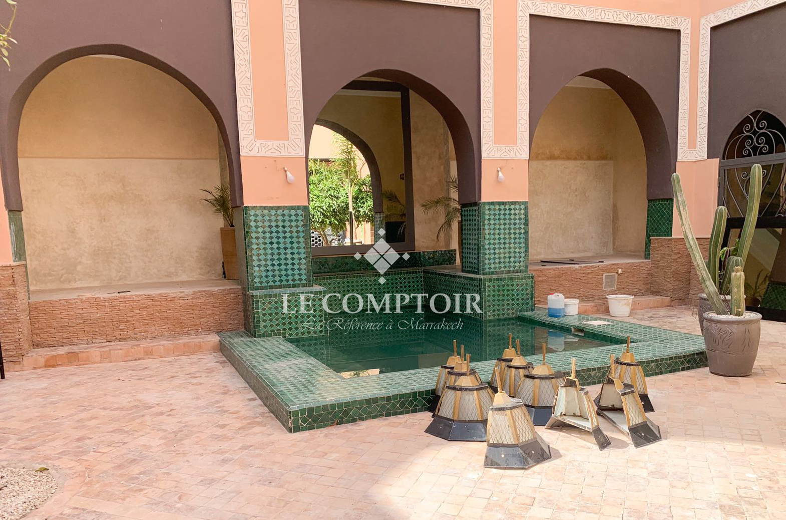 SUPERBE RIAD RENOVE A VENDRE – KASBAH – MARRAKECH