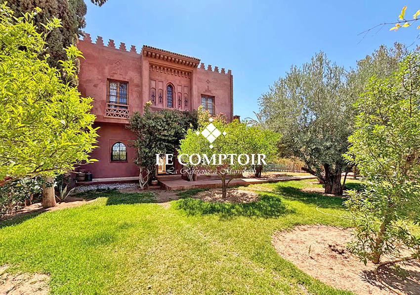  A VENDRE  VILLA STYLE RIAD– BAB ATLAS – MARRAKECH