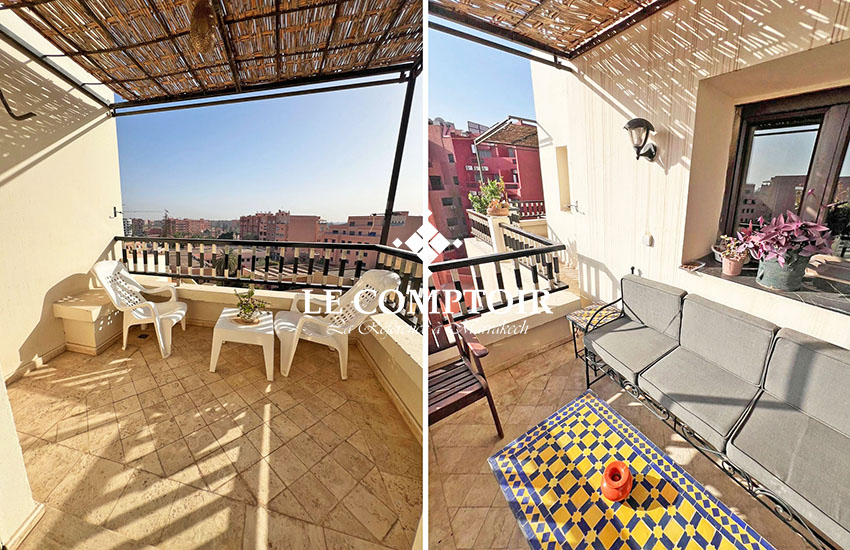 DUPLEX A LA VENTE DANS GUELIZ